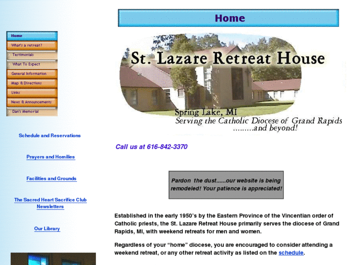 www.stlazareretreat.net