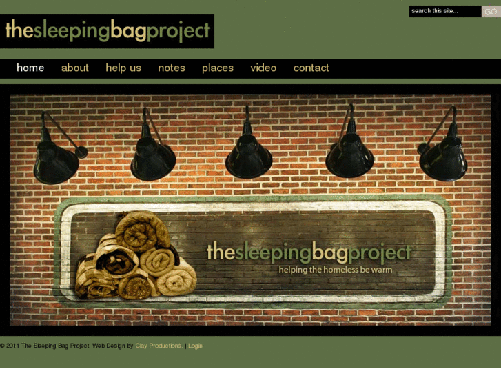 www.thesleepingbagproject.org
