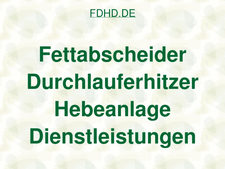 www.fdhd.de