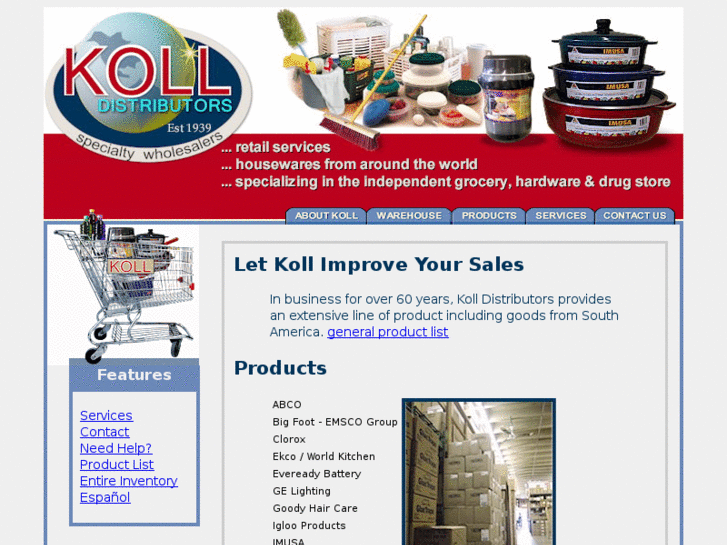 www.kolldistributors.biz