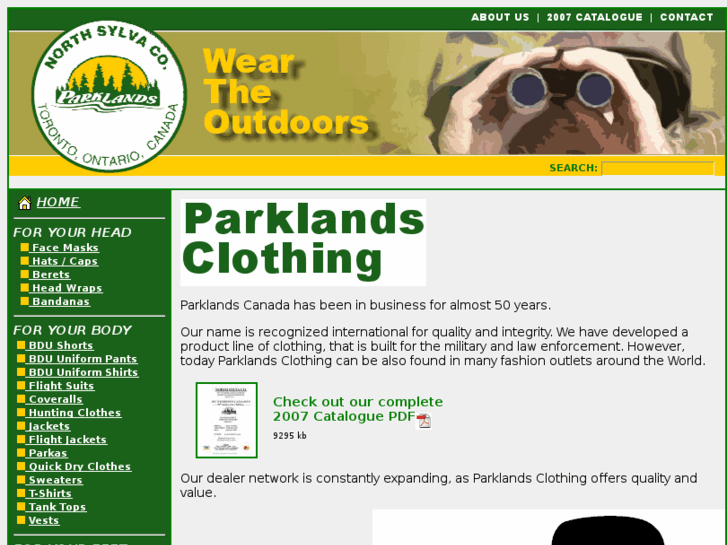 www.parklandsclothing.com