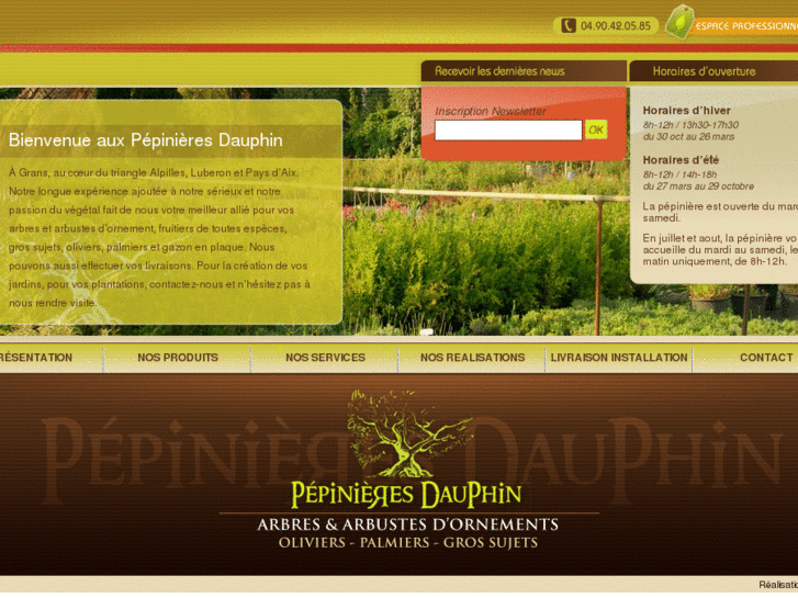 www.pepinieres-dauphin.com