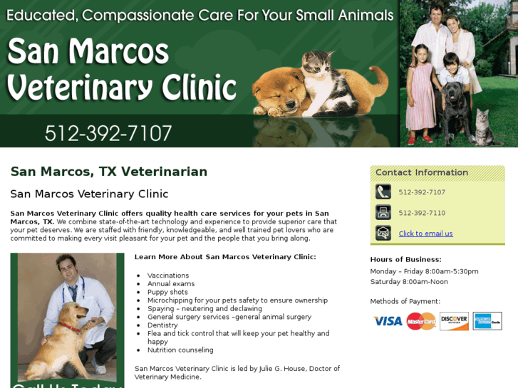 www.sanmarcosvetclinic.com