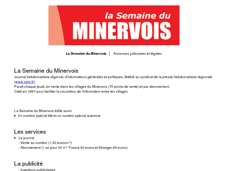 www.semaineduminervois.com