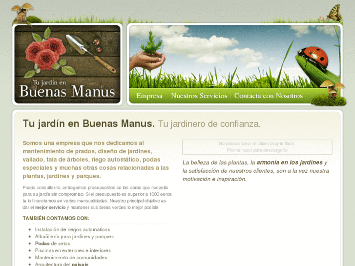 www.tujardinenbuenasmanus.es