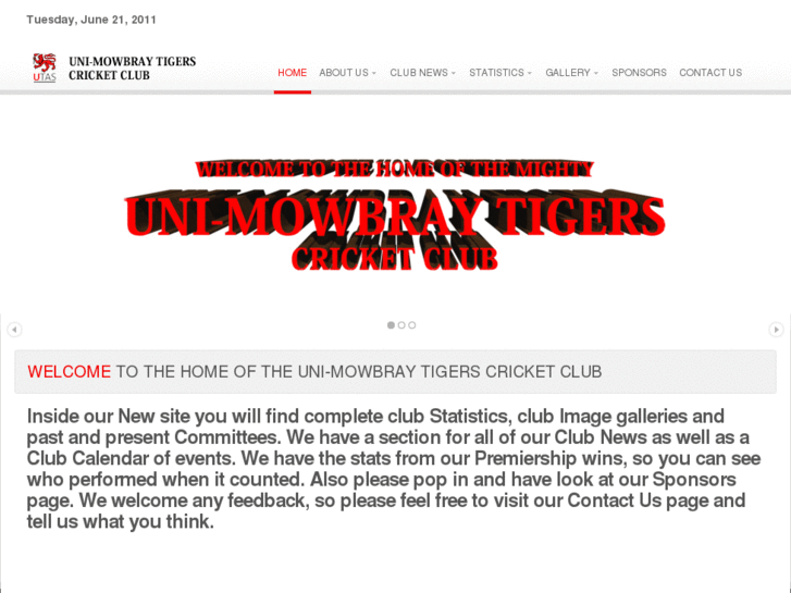 www.uni-mowbraytigerscricketclub.com