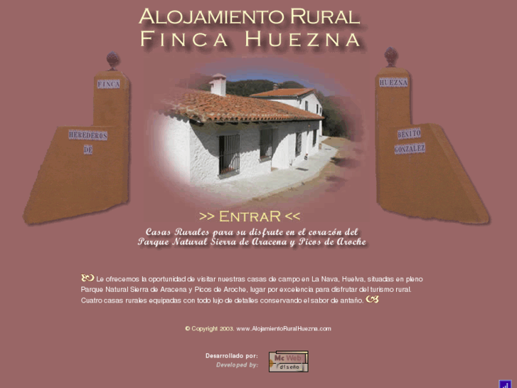 www.alojamientoruralhuezna.com