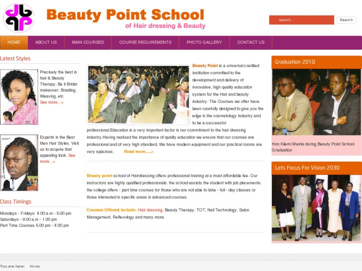 www.beautypointschool.net