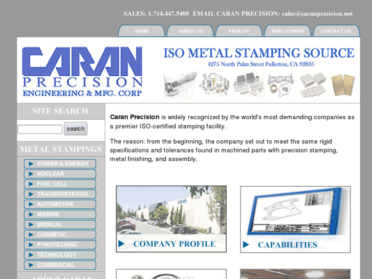 www.caranprecision.com