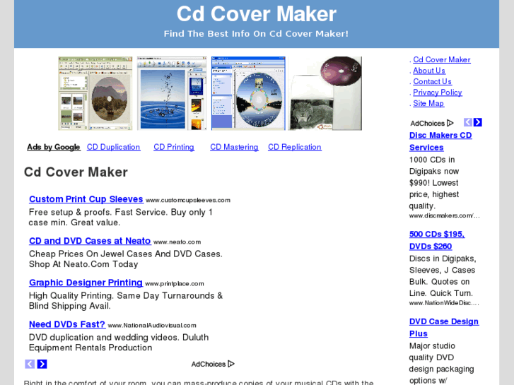 www.cdcovermaker.net