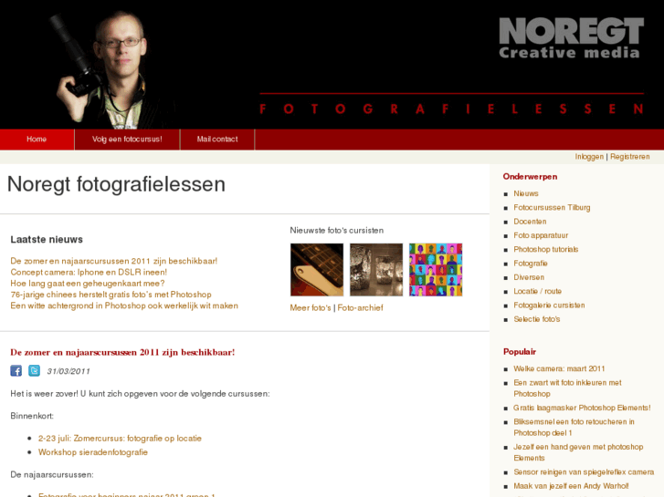 www.fotografielessen.nl