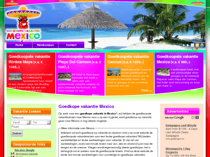 www.goedkoopstevakantiemexico.nl