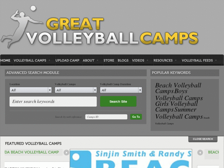 www.greatvolleyballcamps.com