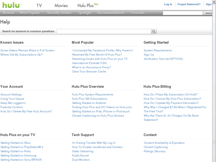 www.hulusupport.com