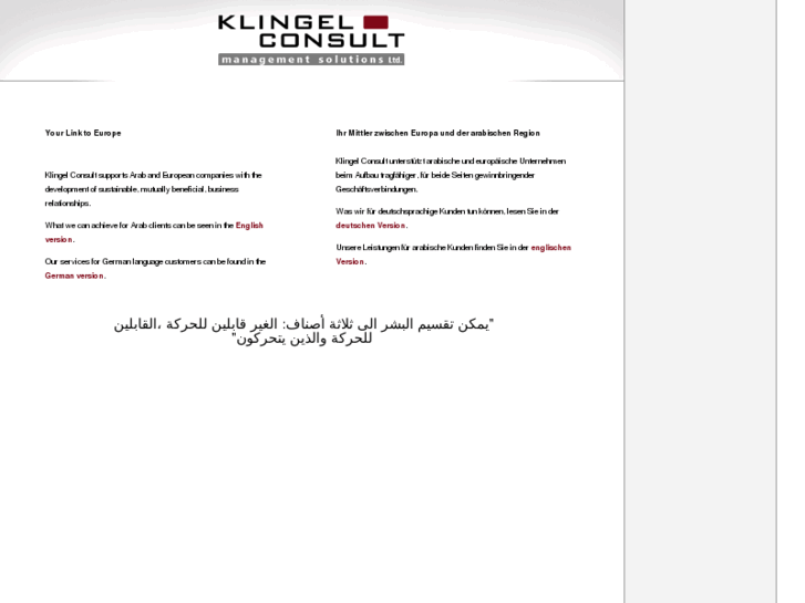 www.klingelconsult.com