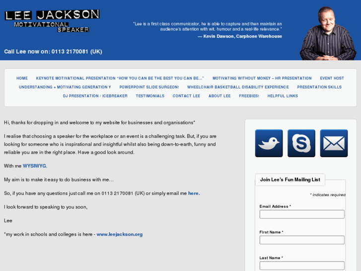 www.leejackson.biz