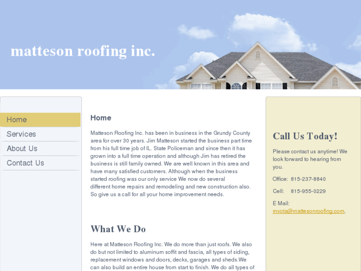 www.mattesonroofing.com