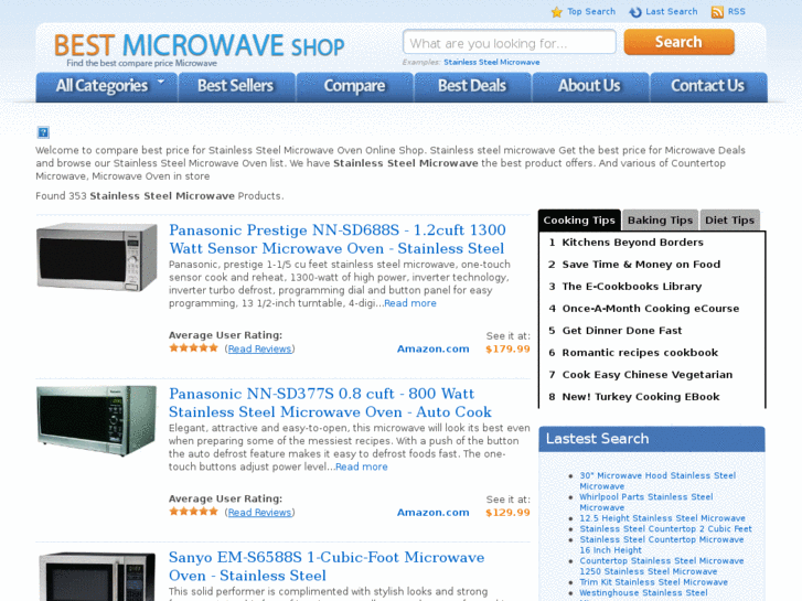 www.stainlesssteelmicrowaveshop.com