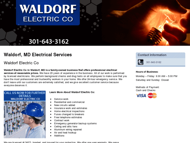 www.waldorfelectricco.com