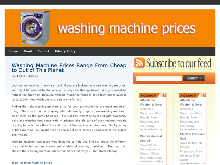 www.washingmachineprices.net