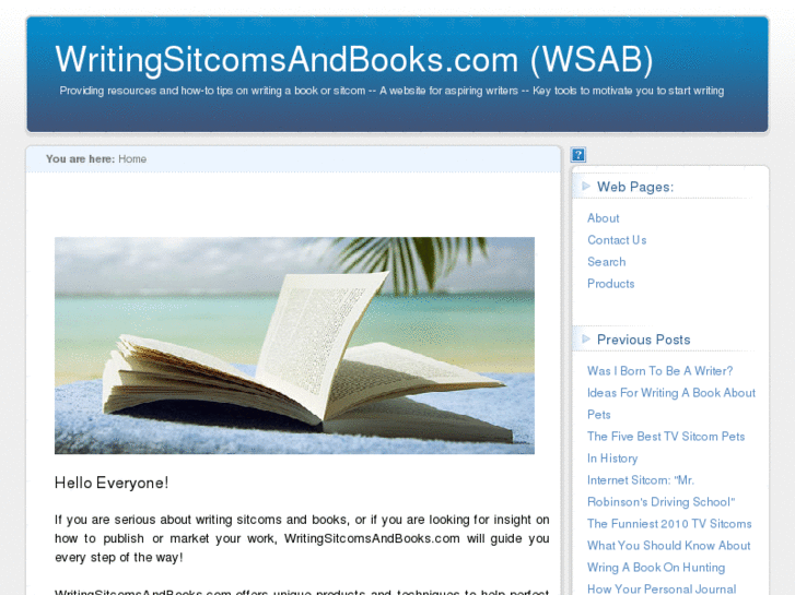 www.writingsitcomsandbooks.com