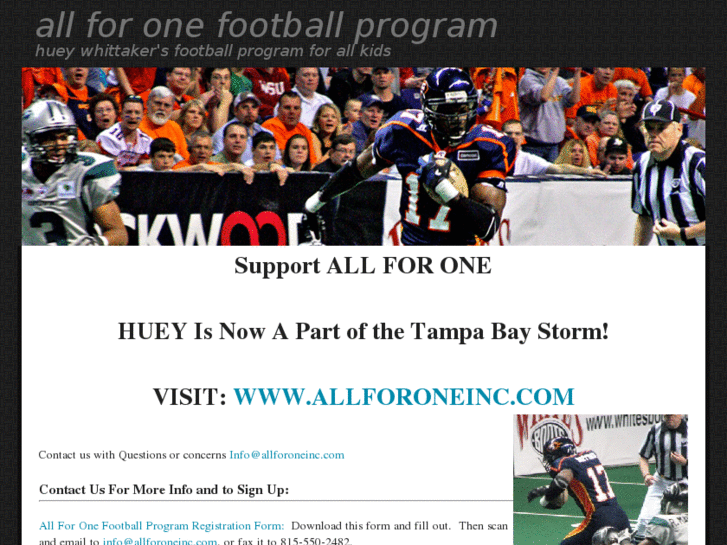 www.allforonefootball.com