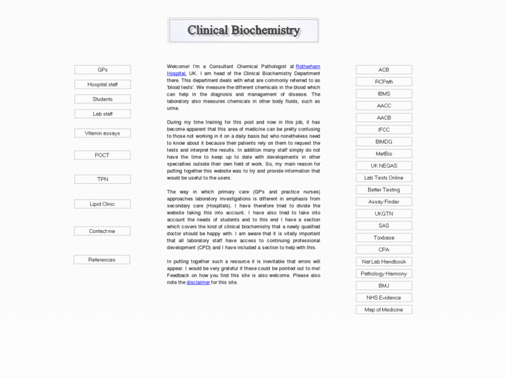 www.clinbiochem.info