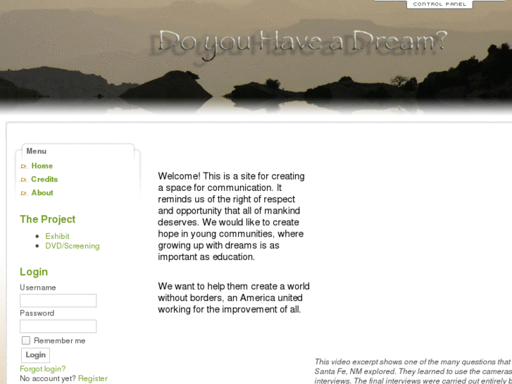 www.doyouhaveadream.org