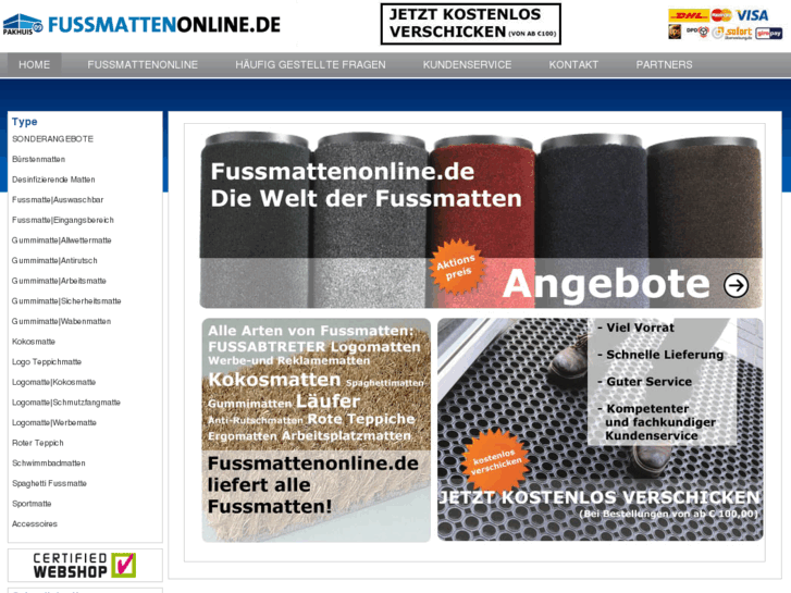 www.fussmattenonline.com