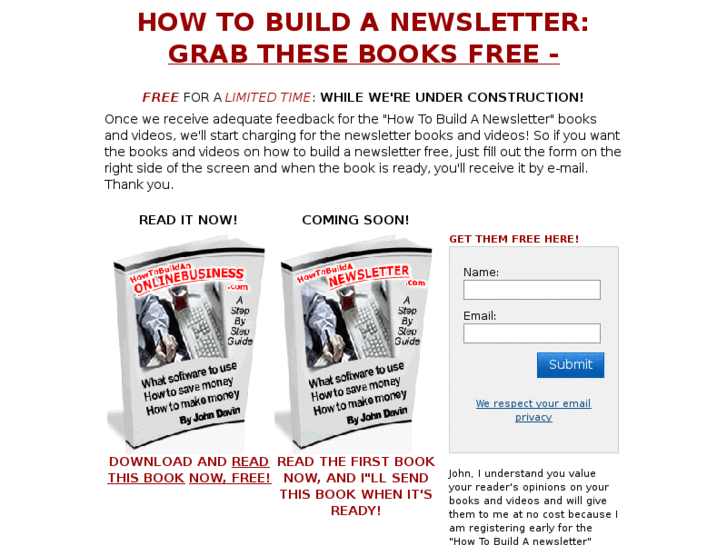 www.howtobuildanewsletter.com