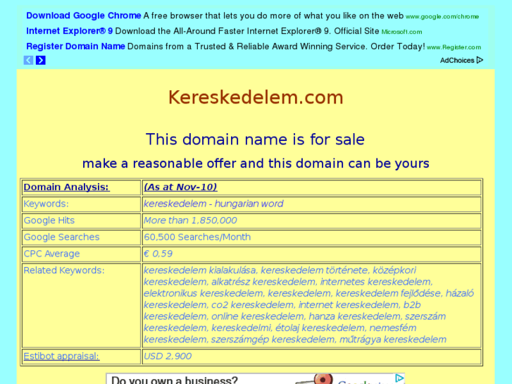 www.kereskedelem.com