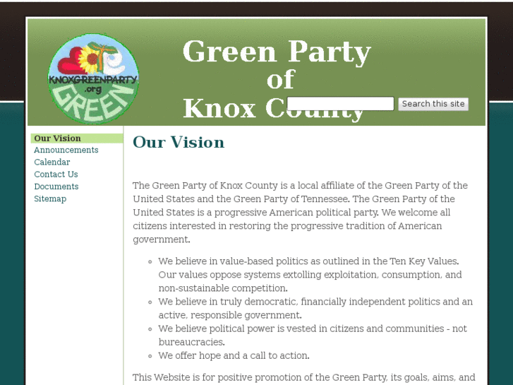 www.knoxvillegreenparty.org