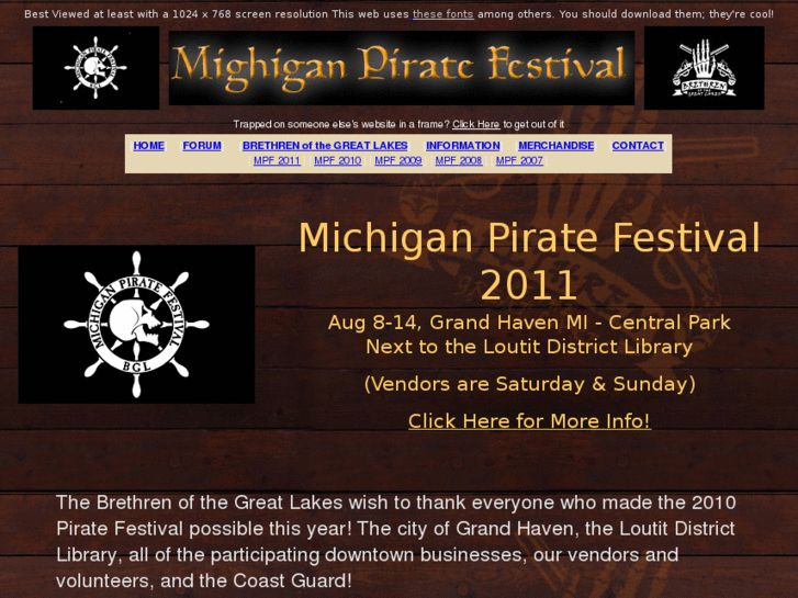 www.michiganpiratefestival.com