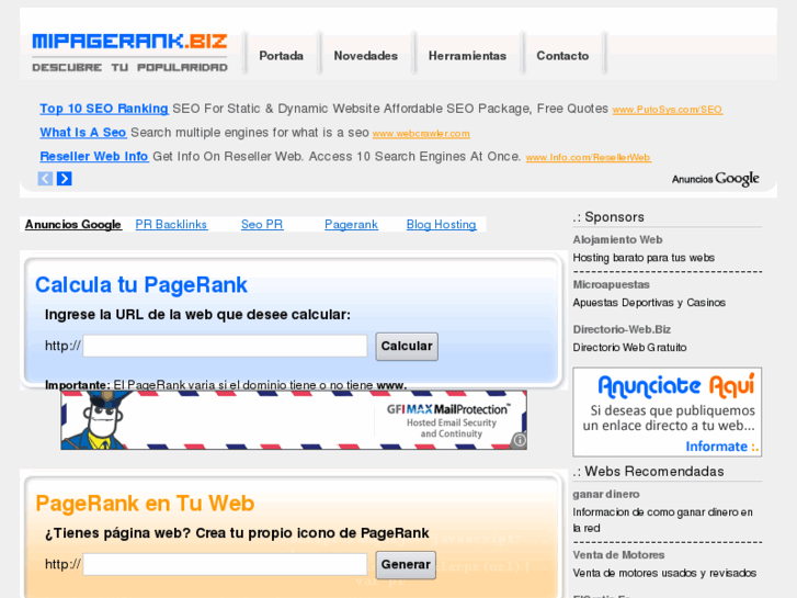 www.mipagerank.biz