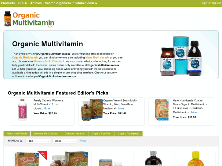 www.organicmultivitamin.com