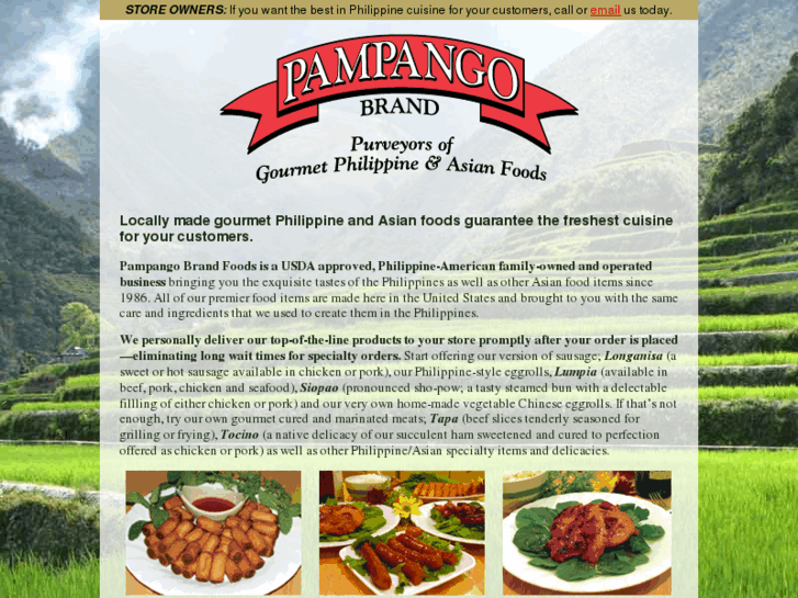 www.pampangofoods.com