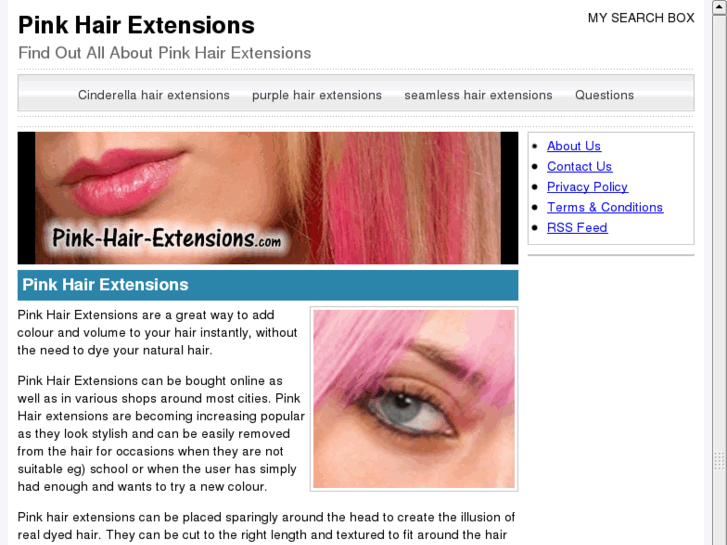www.pink-hair-extensions.com