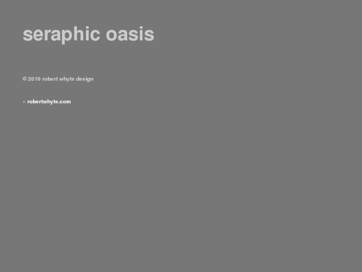 www.seraphicoasis.com