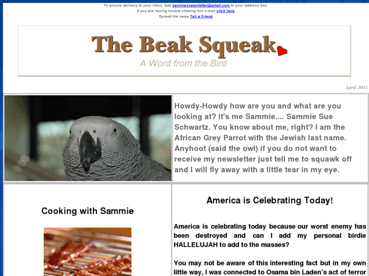 www.thebeaksqueak.com