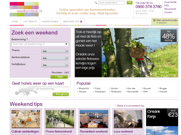 www.weekendesk.nl