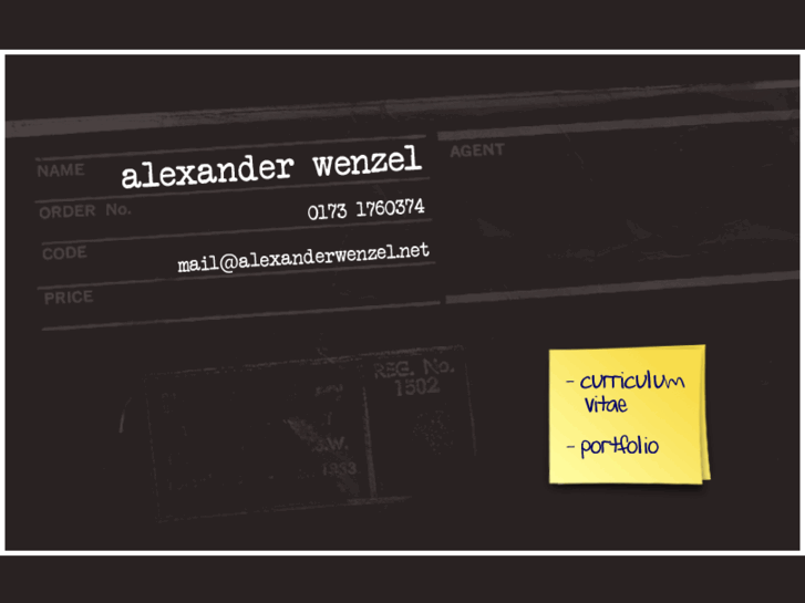 www.alexanderwenzel.net