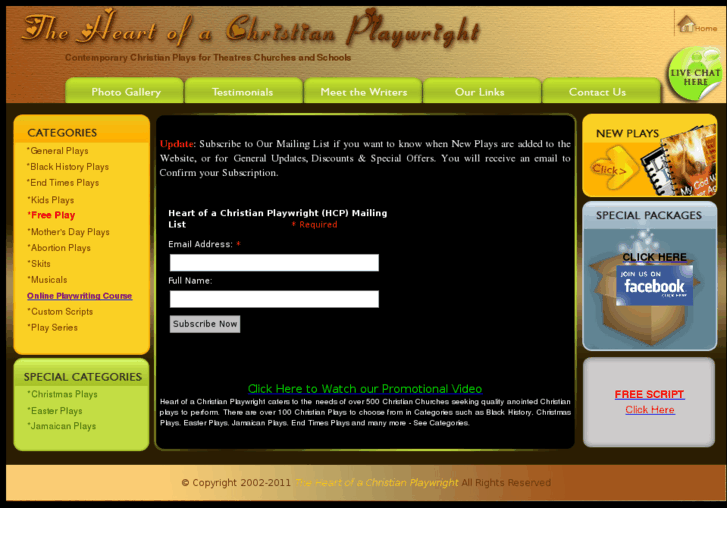 www.christianplaywright.org