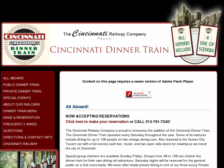 www.cincinnatidinnertrain.com