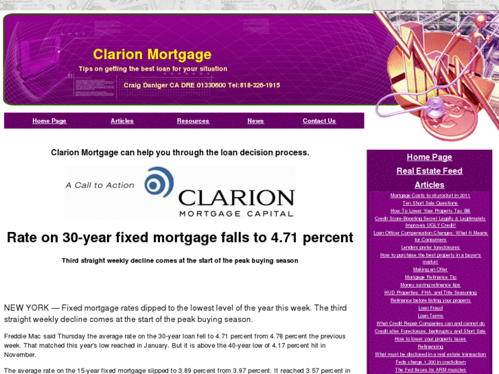 www.clarionloans.net