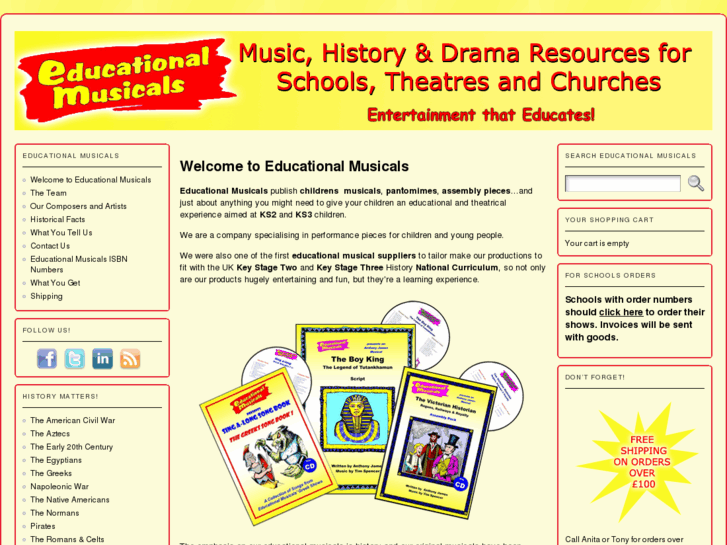 www.educationalmusicals.com