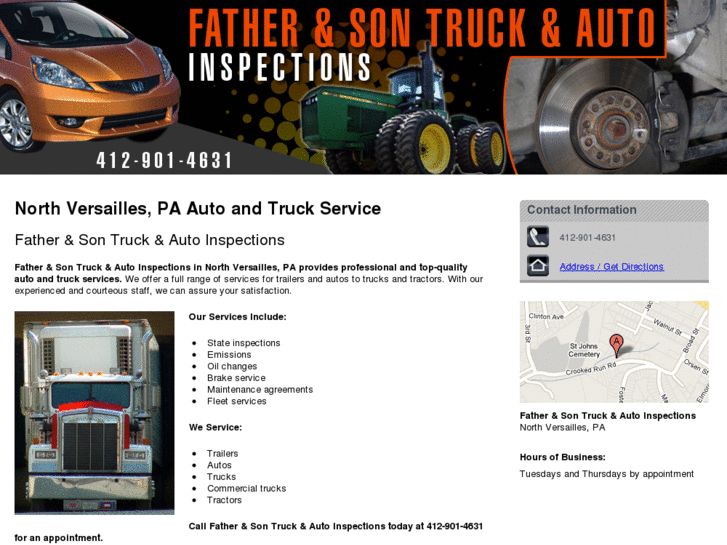 www.fatherandsontruckandautoinspectionspittsburgh.com