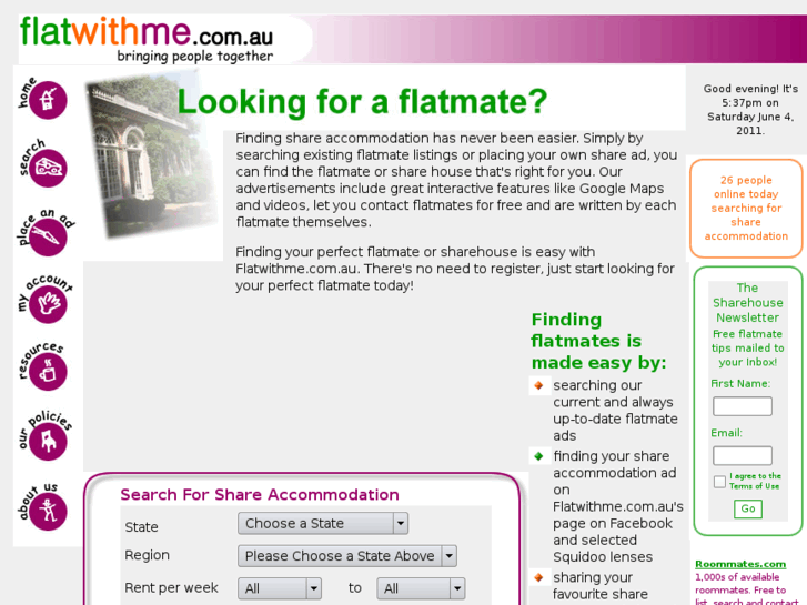 www.flatwithme.com.au