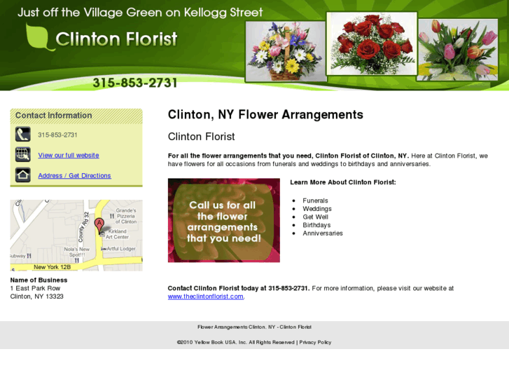 www.flowers-clinton.com