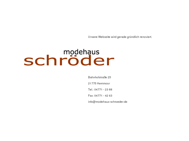 www.modehaus-schroeder.com