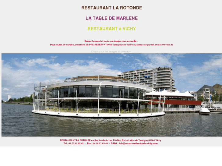 www.restaurantlarotonde-vichy.com